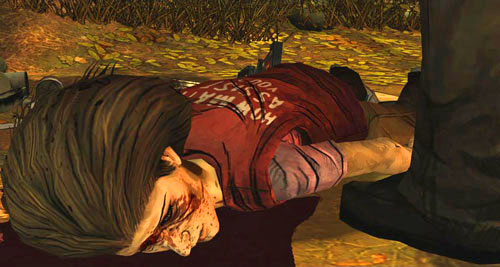 If you shot Jolene, you will have to answer Danny why you did it - Chapter 3: Thank you for shopping at Save Lots! - Searching for the bandits | Episode II: Starved for Help - Episode II: Starved for Help - The Walking Dead Game Guide