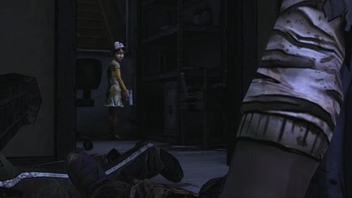 Clementine says goodbye to Lee and walks towards the exit, while Lee falls on the radiator and probably dies - Chapter 7: Goodbye | Episode V: No Time Left - Episode V: No Time Left - The Walking Dead Game Guide