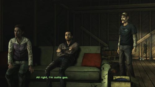 After a moment Kenny appears and asks to change him at the wall - Chapter 3: Trapped | Episode V: No Time Left - Episode V: No Time Left - The Walking Dead Game Guide