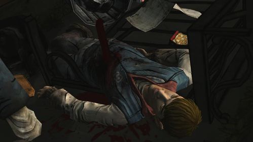 After a while Kenny gets to Ben - unfortunately, it turns out that the part of balcony has cut through himself - Chapter 4: The Neighbors | Episode V: No Time Left - Episode V: No Time Left - The Walking Dead Game Guide