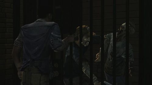 If Lee doesnt agree, Kenny will push him behind the gate and lock it - Chapter 4: The Neighbors | Episode V: No Time Left - Episode V: No Time Left - The Walking Dead Game Guide