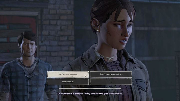 You will start this chapter with one of Javiers memories - The Walking Dead: A New Frontier: Chapter 1 - Southern Hospitality - The Walking Dead: A New Frontier: Episode 3 Above the Law - The Walking Dead: The Telltale Series - A New Frontier Game Guide