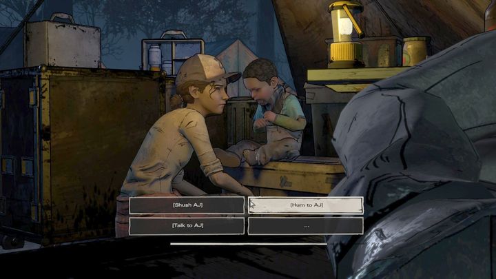 Eliminate the walkers and you will play as Clem, who will have to make another difficult choice - The Walking Dead: A New Frontier: Chapter 4 - Divine Intervention - The Walking Dead: A New Frontier: Episode 3 Above the Law - The Walking Dead: The Telltale Series - A New Frontier Game Guide