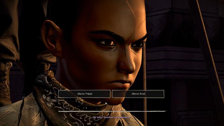 The fourth major event takes place during the public execution - The Walking Dead: A New Frontier: Important Choices Thicker than Water - The Walking Dead: A New Frontier: Episode 4 Thicker than Water - The Walking Dead: The Telltale Series - A New Frontier Game Guide