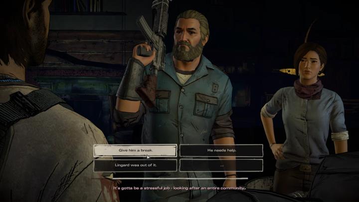 Your return to the groups dwelling is marked by a discussion following the current events and the plan to rescue David - The Walking Dead: A New Frontier: Chapter 5 - Smoke and Fire - The Walking Dead: A New Frontier: Episode 4 Thicker than Water - The Walking Dead: The Telltale Series - A New Frontier Game Guide