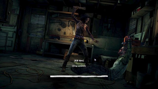 Whatever the situation, after a short conversation with Randall youll have to make the last important choice in this episode - Chapter 4 | Episode 2: Give No Shelter - Episode 2: Give No Shelter - The Walking Dead: Michonne Game Guide