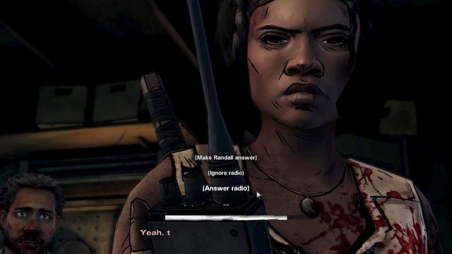 The fourth important choice is found in the last chapter of this episode - Important Choices | Episode 2: Give No Shelter - Episode 2: Give No Shelter - The Walking Dead: Michonne Game Guide