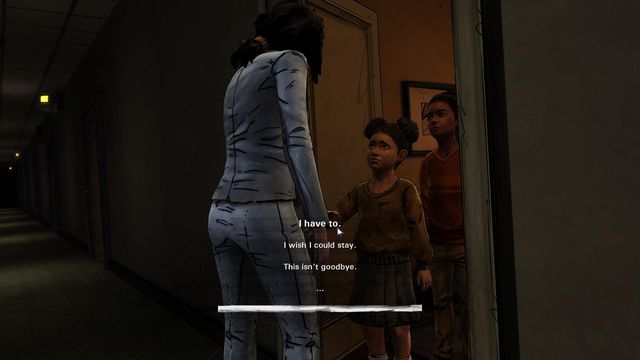 I have to - Chapter 4 | Episode 3: What We Deserve - Episode 3: What We Deserve - The Walking Dead: Michonne Game Guide