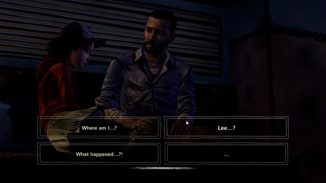 Conversation with Lee form Clementines perspective - The Walking Dead Season Two: Chapter 8 - Fade Out - The Walking Dead Season Two: Episode 5 No Going Back - The Walking Dead: Season Two Game Guide