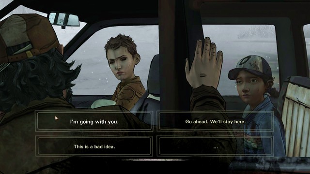 The rest of the Clementines group - The Walking Dead Season Two: Chapter 8 - Fade Out - The Walking Dead Season Two: Episode 5 No Going Back - The Walking Dead: Season Two Game Guide