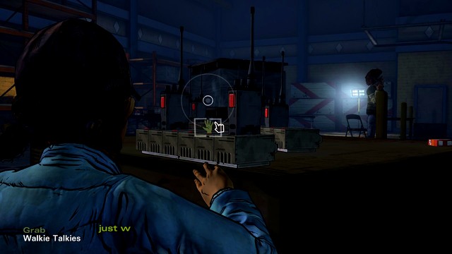 We steal a Walkie Talkie. - The Walking Dead Season Two: Chapter 7 - Breaking and Entering - The Walking Dead Season Two: Episode 3 In Harms Way - The Walking Dead: Season Two Game Guide