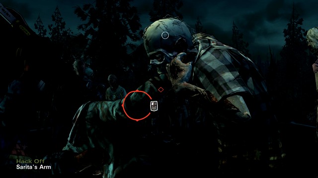 Sarita attacked by a zombie - The Walking Dead Season Two: Chapter 12 - Entropy - The Walking Dead Season Two: Episode 3 In Harms Way - The Walking Dead: Season Two Game Guide