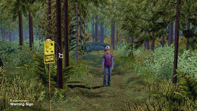 Alone in the woods - The Walking Dead Season Two: Chapter 4 - Alone - The Walking Dead Season Two: Episode 1 All That Remains - The Walking Dead: Season Two Game Guide