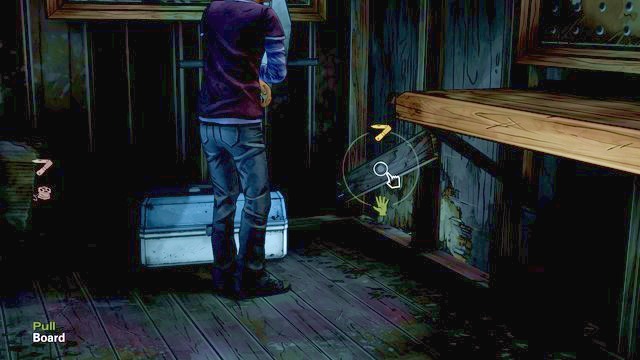 Make your way out of the shed - The Walking Dead Season Two: Chapter 7 - New Faces - The Walking Dead Season Two: Episode 1 All That Remains - The Walking Dead: Season Two Game Guide