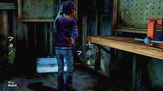 Again, try to get out - The Walking Dead Season Two: Chapter 7 - New Faces - The Walking Dead Season Two: Episode 1 All That Remains - The Walking Dead: Season Two Game Guide