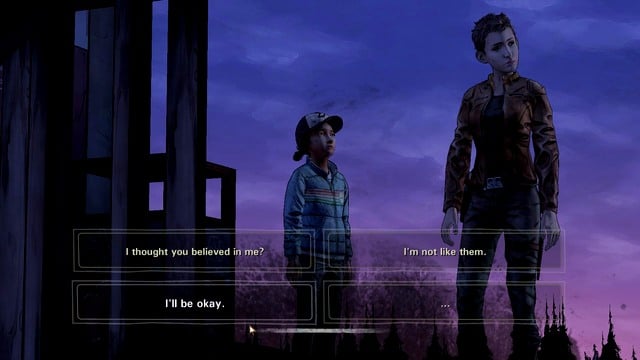 Saying goodbye to Jane - The Walking Dead Season Two: Chapter 9 - Family Plans - The Walking Dead Season Two: Episode 4 Amid the Ruins - The Walking Dead: Season Two Game Guide