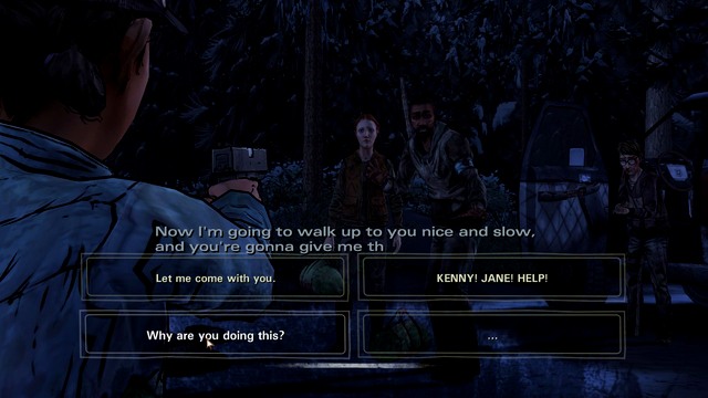 Important Choice 3 - The Walking Dead Season Two: Important choices No Going Back - The Walking Dead Season Two: Episode 5 No Going Back - The Walking Dead: Season Two Game Guide