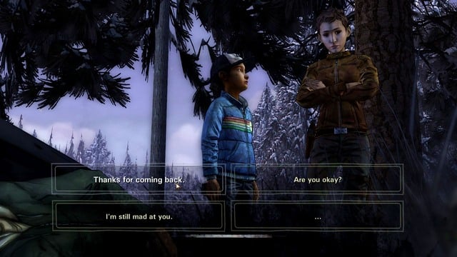 Jane and Clementine - The Walking Dead Season Two: Chapter 1 - Firefight - The Walking Dead Season Two: Episode 5 No Going Back - The Walking Dead: Season Two Game Guide