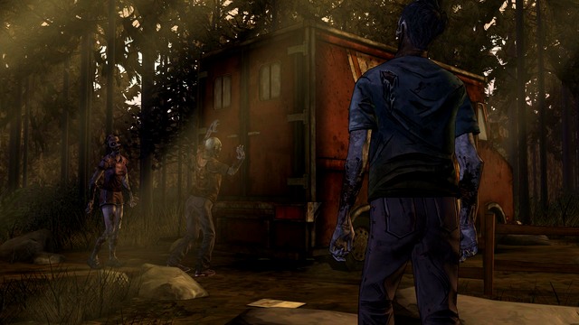 Locked in the truck - The Walking Dead Season Two: Chapter 1 - Two of Us - Pete - The Walking Dead Season Two: Episode 2 A House Divided - The Walking Dead: Season Two Game Guide