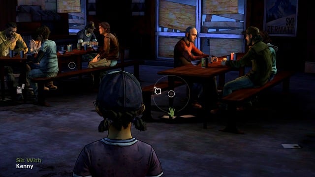 Together again - The Walking Dead Season Two: Chapter 9 - Christmas Dinner - The Walking Dead Season Two: Episode 2 A House Divided - The Walking Dead: Season Two Game Guide