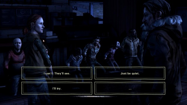 Carver - The Walking Dead Season Two: Chapter 12 - Caught In a Trap - Giving up - The Walking Dead Season Two: Episode 2 A House Divided - The Walking Dead: Season Two Game Guide