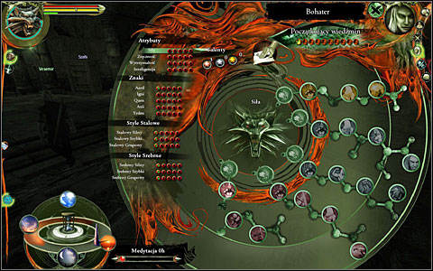 While meditating, you can spend the talents you acquired to level up your character, as well as prepare potions - Leaving Kaer Morhen | Walkthrough - Prologue - The Witcher Game Guide & Walkthrough