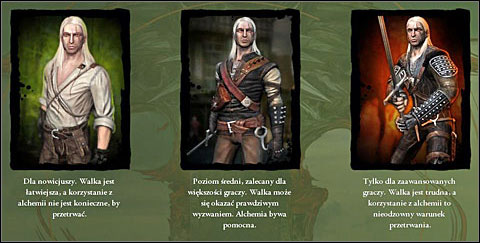 Choosing the difficulty level is essential - you wont be able to change it later on, and hours later it might turn out that some battles are too difficult for you - Prologue | Walkthrough - Prologue - The Witcher Game Guide & Walkthrough