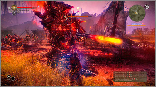 The ghostly battle is identical as the one in Iorweths path - The Eternal Battle | Roche - Main missions - The Witcher 2 Assassins of Kings Guide