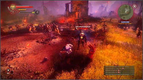 After getting inside the mist, the medallion will show you the proper path - The Blood Curse (steps 8-17) - Main missions - The Witcher 2 Assassins of Kings Guide