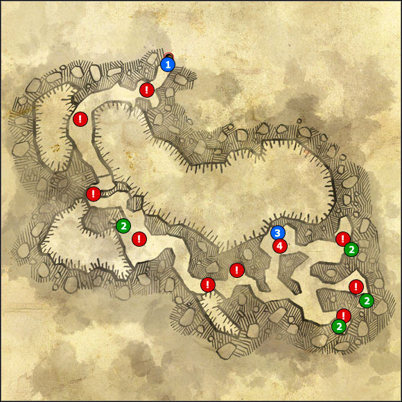 1 - M17 Harpy lair; M18 Dwarven catacombs - Maps - The Witcher 2 Assassins of Kings Guide