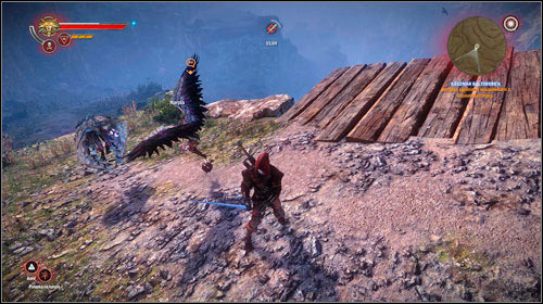 Once you kill enough monsters, proper information will be displayed and the second part of the mission will begin - The Harpy Contract - Side missions - The Witcher 2 Assassins of Kings Guide