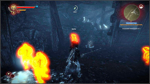 Go into the first tunnel on the right and at its end you will find a body with: upper shaft key, Balins first map and Balins journal I - Subterranean Life - Main missions - The Witcher 2 Assassins of Kings Guide