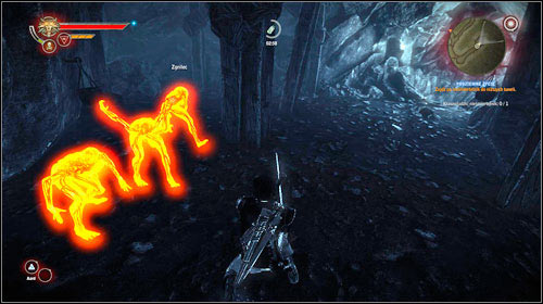 Right after entering, its worth to use Cat to get a better view of the dark corridors - Subterranean Life - Main missions - The Witcher 2 Assassins of Kings Guide