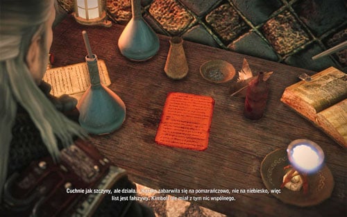 What is more, its worth to take few notes from the workshop: Invisible Pigments, Scribe Draft and Note for the Scribe - Lilies and Vipers - Side missions - Roche - The Witcher 2 Assassins of Kings Guide