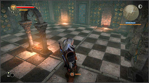 Go to the sewers (M31, 16) and approach the Wisp (M33, 2) to start giving the password - From a Bygone Era | Recurring missions - Recurring missions - The Witcher 2 Assassins of Kings Guide