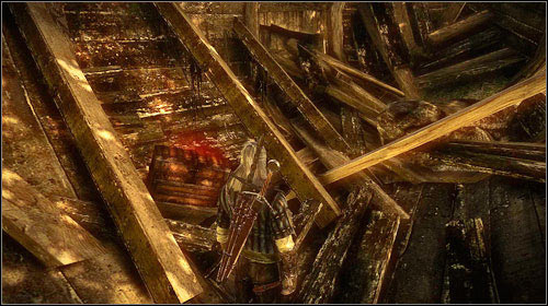 The key can be used to open the chest on the opposite side of the wreck - Mystic River | Recurring missions - Recurring missions - The Witcher 2 Assassins of Kings Guide