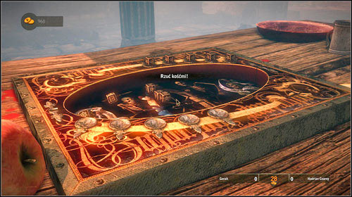 Your next enemy will be Hadrian the Black - he can be found sitting by the table right beside - Poker Face: Loc Muinne | Common side missions - Side missions - Common - The Witcher 2 Assassins of Kings Guide