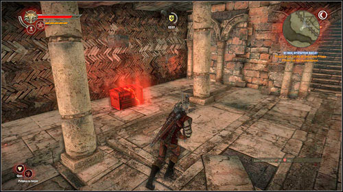 During The Gargoyle Contract you will find an Ancient manuscript in one of the chests, which will automatically activate this mission - An Encrypted Manuscript | Common side missions - Side missions - Common - The Witcher 2 Assassins of Kings Guide