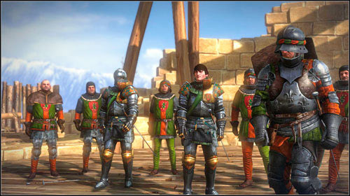 Just choose the dialogue options which suggest Aryan that its better to give up - At the Fore - Main missions - The Witcher 2 Assassins of Kings Guide