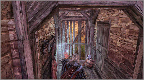 Return to the beginning, around the place where Foltests soldiers are holding the villagers at gunpoint - To the Temple - Main missions - The Witcher 2 Assassins of Kings Guide