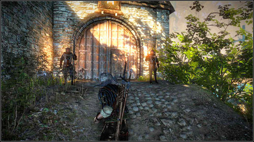 You will be able to enter Loredos residence only during the night - come to the gate (M7, 4) only after 9PM - Indecent Proposal - Main missions - The Witcher 2 Assassins of Kings Guide