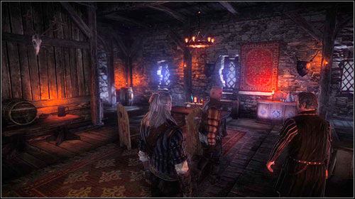 During the conversation you can tell that you came to Flotsam in search of the kingslayer or keep it for yourself - Indecent Proposal - Main missions - The Witcher 2 Assassins of Kings Guide