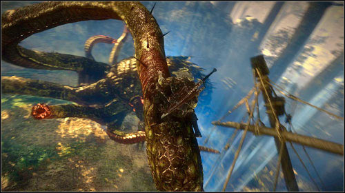 Once you cut off three tentacles, a QTE (Quick Time Event) will start - The Kayran (step 5) - Main missions - The Witcher 2 Assassins of Kings Guide