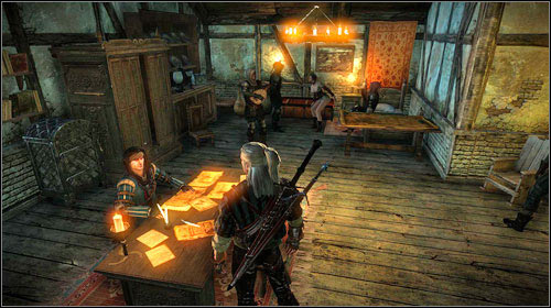 If you agree to throw everything, you will be able to talk with Roche - The Rose of Remembrance - Main missions - The Witcher 2 Assassins of Kings Guide