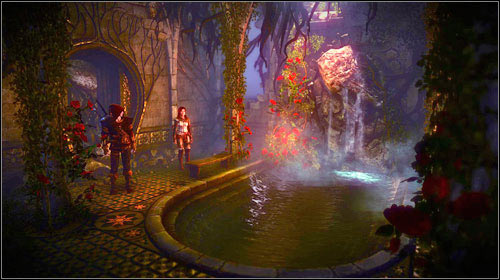 You have to find an exit from the bathhouse - The Rose of Remembrance - Main missions - The Witcher 2 Assassins of Kings Guide