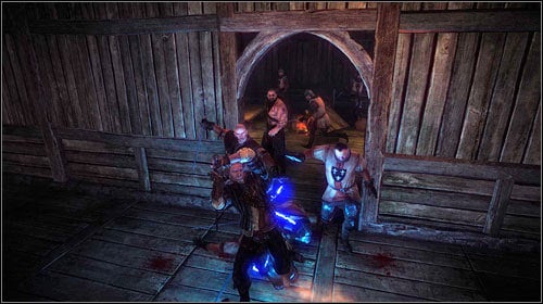 Before you can leave the residence, you will have to face a rather big group of guards - Death to the Traitor! - Main missions - The Witcher 2 Assassins of Kings Guide