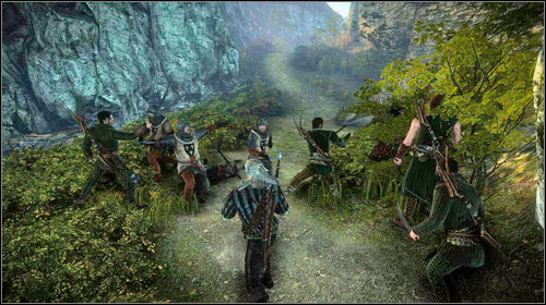 This plan is a bit harder, but you will fight alongside a whole Scoiatael squad - The Floating Prison - Main missions - The Witcher 2 Assassins of Kings Guide