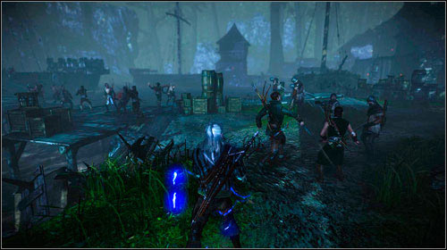 Fighting you way to the ship (M7, 28) wont be easy - The Floating Prison - Main missions - The Witcher 2 Assassins of Kings Guide