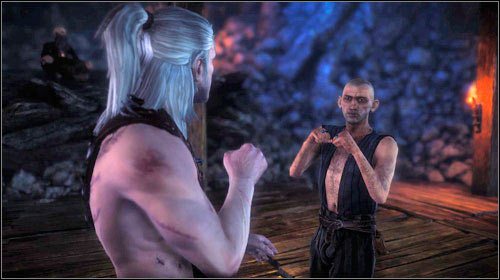 The fight itself, similarly to ones during One on One, focuses around Quick Time Events, which require you to press proper buttons when prompted - Fight Club - Side missions - The Witcher 2 Assassins of Kings Guide