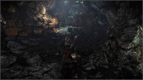 Inside the cave, head to its end where you will meet Vencel Pugg (M11, 2) - The Scent of Incense - Side missions - The Witcher 2 Assassins of Kings Guide